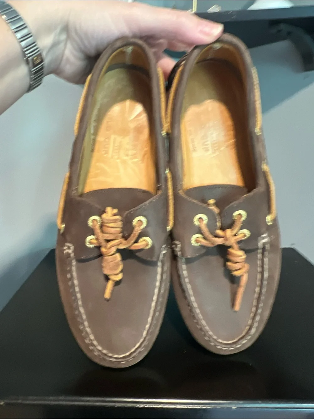Sperry Gold Cup Authentic Original 2-Eye   Leather Boat Shoes